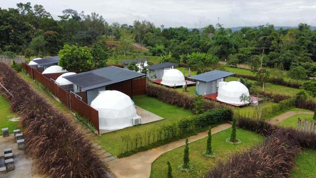 เต้นท์โดมเขาค้อ Lung Bun Camp Hotel Ban Nong Rang Chang Екстериор снимка